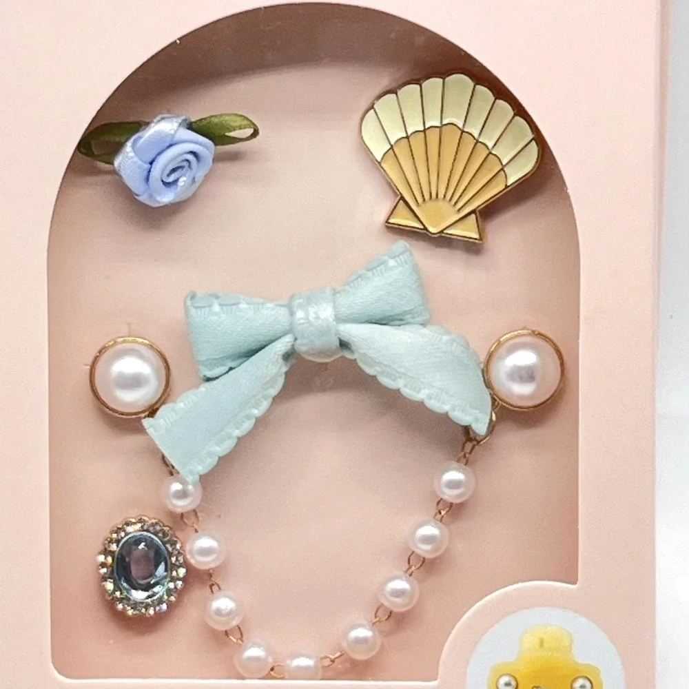 Kitsch Cloud Clip & Charms Coastal Cottage Hair Accessory Set 6pc 7pc Hair Lot 2