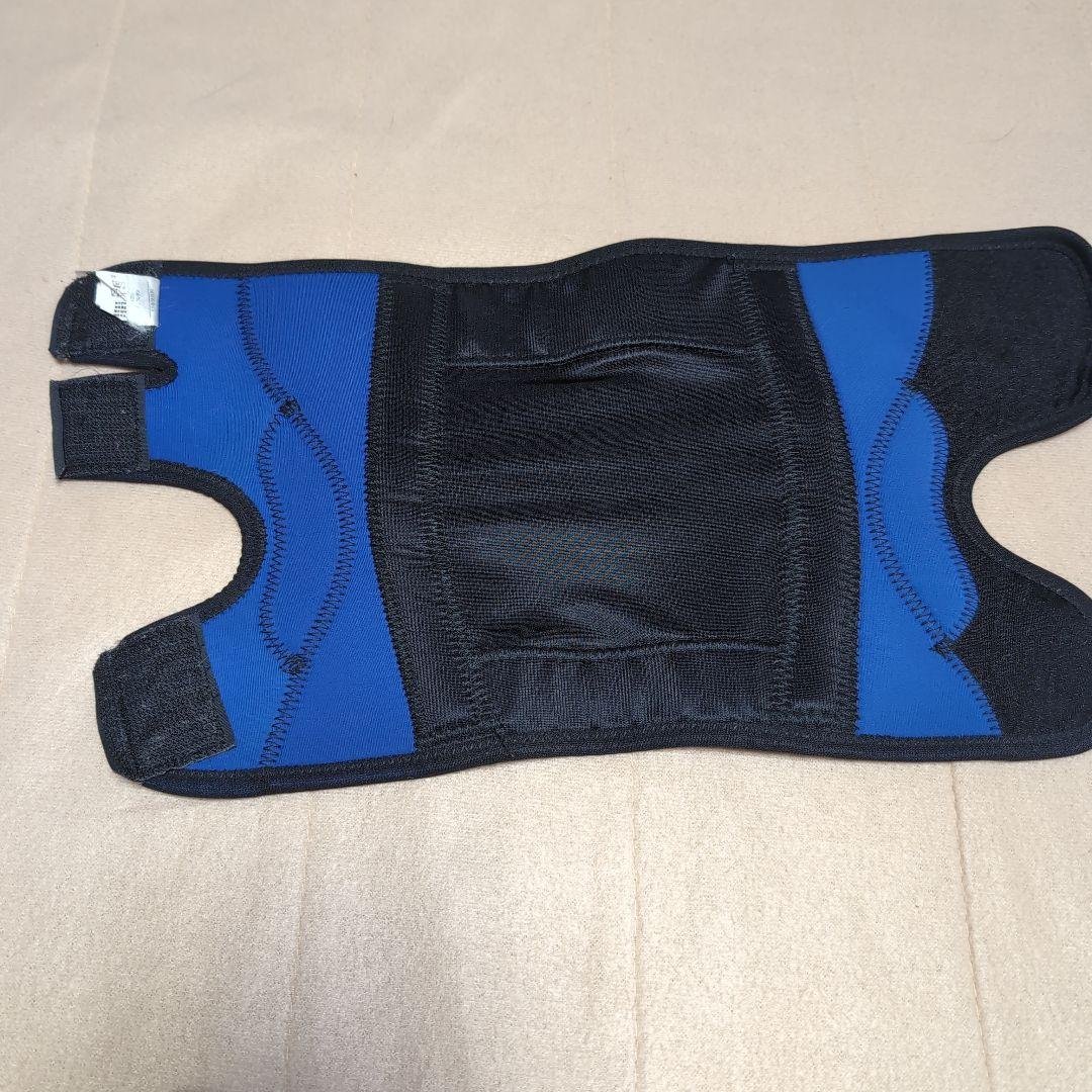ZAMST Knee Supporter, Size S, Black/Blue
